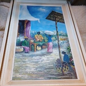 Vibrant Canvas Oil Painting